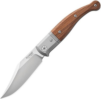 LionSTEEL Gitano Slip Joint Folding Knife Niolox Santos Wood