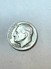 1958 D Roosevelt Dime 90% Silver Extra Fine XF