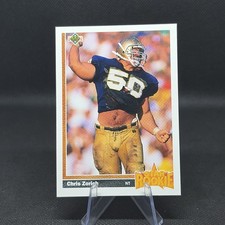 Chris Zorich #10 1991 Upper Deck