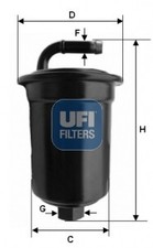 Filtre à carburant Daihatsu HIJET