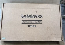 OPEN BOX! Retekess TD101 Queue Calling System with Large LCD Screen