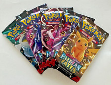 5X Sealed Pokemon Paldean Fates Booster Packs LOT