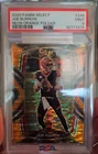 2020 Panini Select - Club Level Joe Burrow #246 Neon Orange Pulsar Prizm /7 (RC)