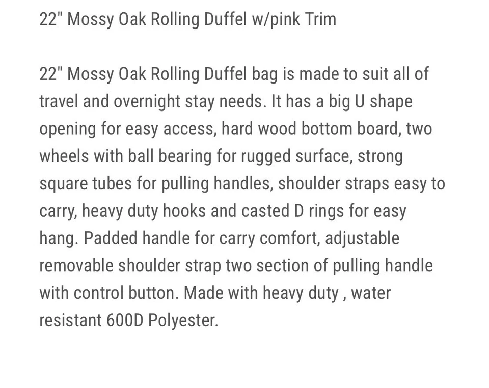 Спортивная футболка на роликах Explorer 22 дюйма Mossy Oak с розовым узором Break Up Infinity - Изображение 4 из 4