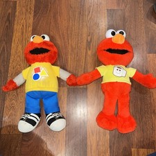Sesame Street Potty Time Elmo Rockin Shapes And Color Plush. See Description