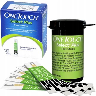 OneTouch Select Plus Teststreifen 50 Stück