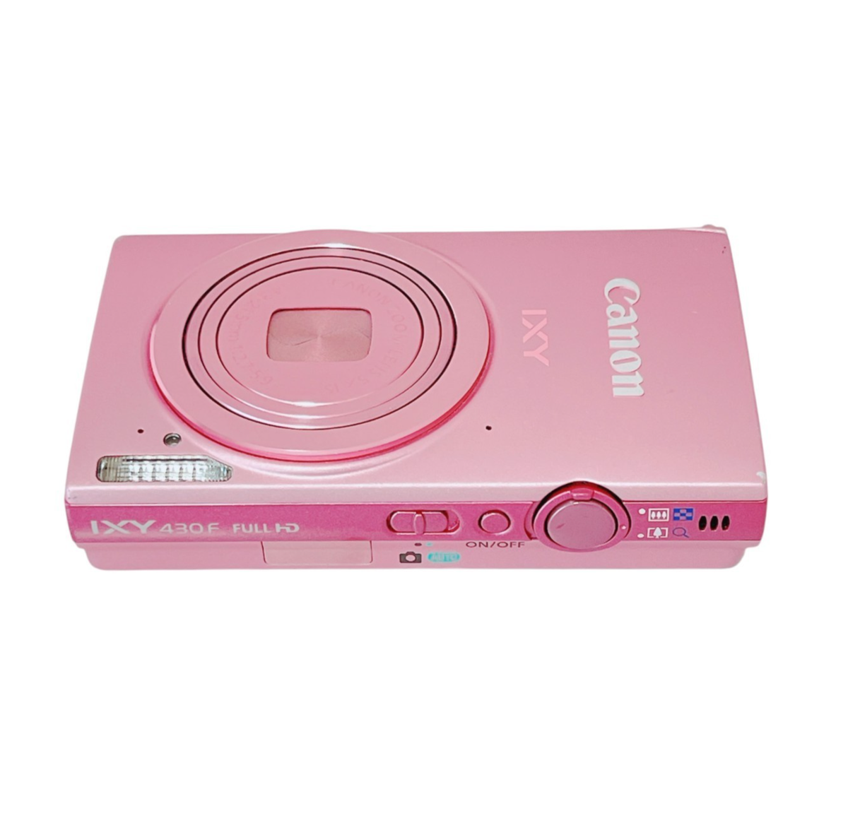Near Mint] Canon IXY 430F Pink 5x zoom Wi-Fi 16.1MP Digital Camera 