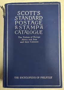 Vintage 1954 Vol 2 Scott's Standard Postage Stamp Catalogue Philately