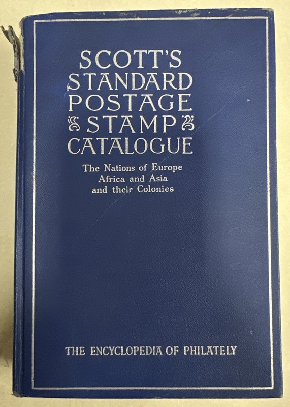 Vintage 1954 Vol 2 Scott's Standard Postage Stamp Catalogue Philately