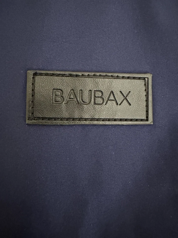 Chaqueta Bomber Baubax Para Mujer Azul Marino Talla XS Cremallera Completa Bolsillos Forrada Manga Larga Foto 3 de 4