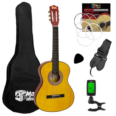 Kinder klassische spanische Gitarre Kinderpaket 1/2 Größe mit kostenlosem Stimmgerät