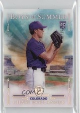 2025 Panini Boys of Summer Holo Silver 22/25 Chase Dollander #62 0l1