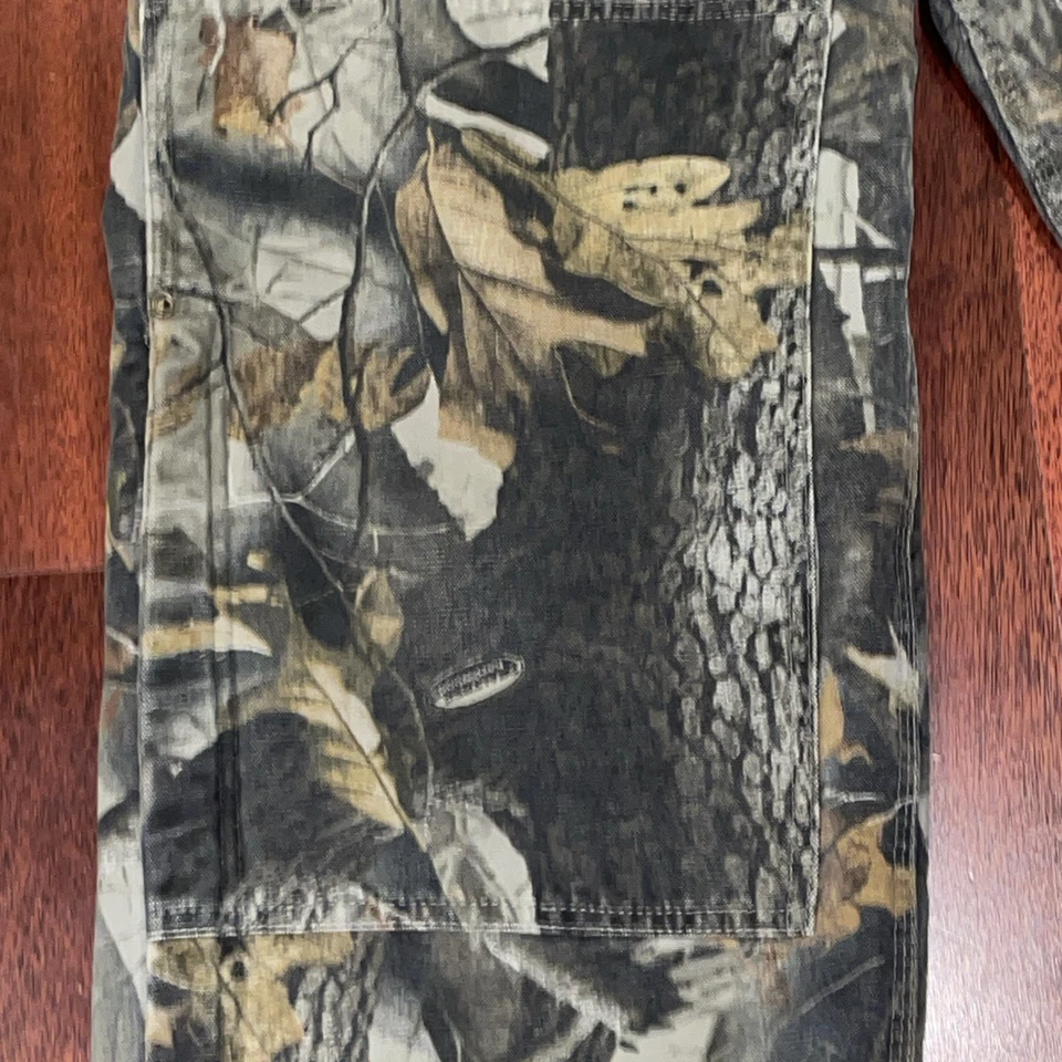Carhartt Bib Mens 40x32 Realtree Camo Insulated Double Knee Overalls R43 CMO - Image 3 of 4