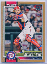 Keibert Ruiz Topps 2026 Series 1 Gold Card #200/2026 Washington Nationals #245