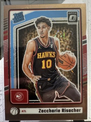 2024-25 panini donruss optic #268 Zaccharie Risacher Bronze