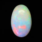 20.78c Beautiful Color Play in Harlequin Pattern Bright Ethiopia Welo Opal 27x17