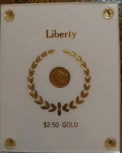1878 Liberty Head Gold Coin $2.50