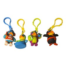 Kids Heart Challenge Duck Keychain Backpack Tag Lot Dakota Rain Wynn Pepper