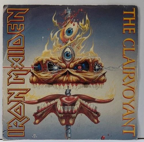 Iron Maiden The Clairvoyant 7’’ Single Vinyl 45 Heavy Metal
