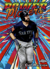 Cal Raleigh 2025 Topps Chrome Update Power Players #PP-37 Seattle Mariners
