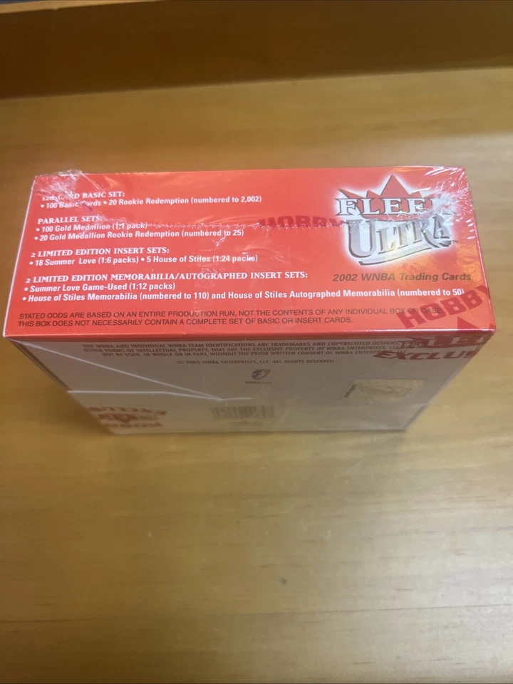 2002 Fleer Ultra WNBA Basketball Hobby Exclusive Factory Sealed Box - Image 3 of 4