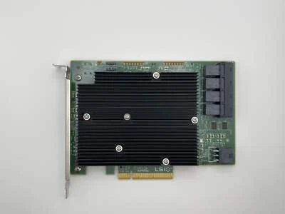 Broadcom LSI9300-16i modalità IT SATA/SAS HBA 12Gbps per FreeNAS Unraid ZFS