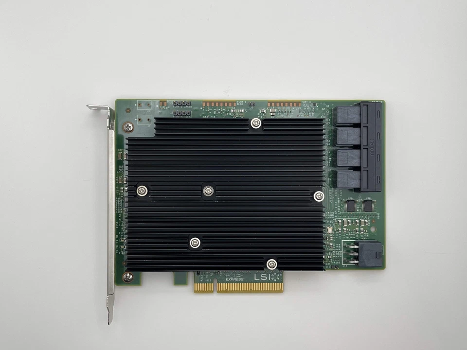 Broadcom LSI9300-16i IT Mode SATA/SAS HBA 12Gbps for FreeNAS Unraid ZFS