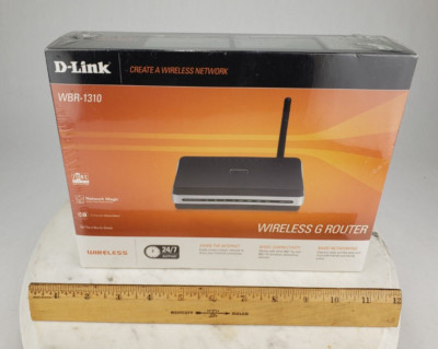D-Link WBR-1310 Wireless G Router Factory Sealed Network