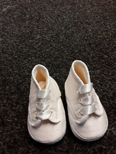 SALE NEW BOYS PEX CREAM CHRISTENING BOOTS SIZE 0 FITS APPROX 0-3 MONTHS