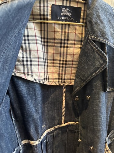 Burberry Girls Trench Denim Size 8 - Picture 8 of 9