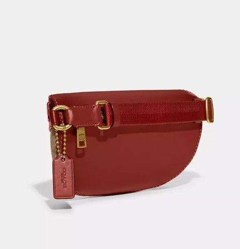 Coach Bethany Beige CoatedCanvas Signature Belt Bag CI184 - 第 6/9 張圖片