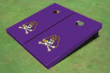 East Carolina University Purple Matching Solid Cornhole Boards