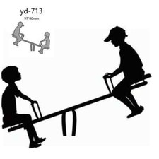 Kids Playing on Seesaw Metal Cutting Dies Scrapbooking Card Making Craft