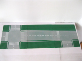 Lego City 4x Sets 3179 60001 8401 6514 + 3x Road Plates Complete + BA