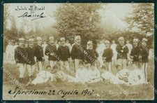 Treviso Spresiano XIV Reggimento Fanteria Militari Foto cartolina QT7616