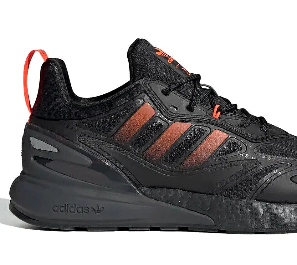 シューズ 0238 Size 13 - adidas ZX 2K Boost 2.0 Black Solar Red for sale
