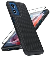  for Motorola Moto G-Play-2024 Case: Dual Layer Moto G Play 2024 Black