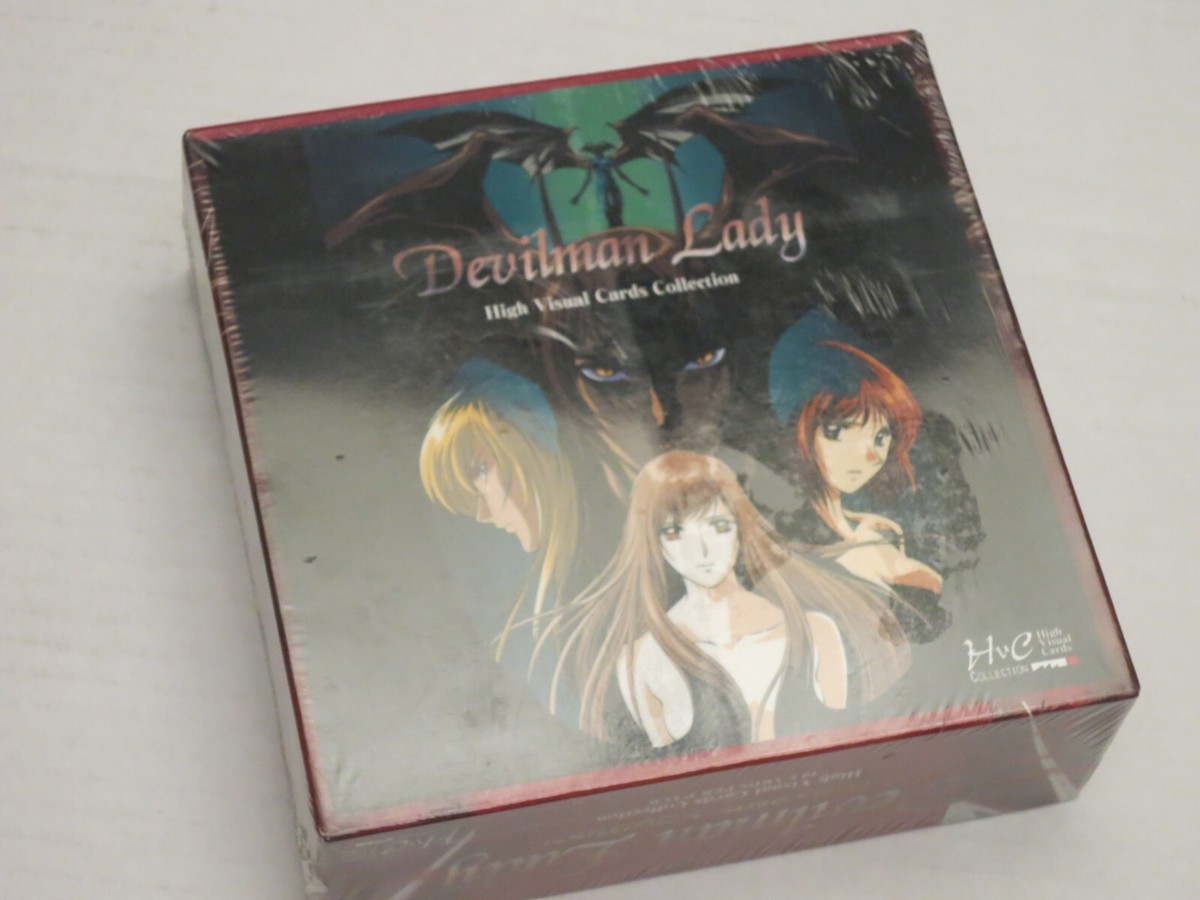 Devilman Lady High Visual Card Collection Sealed Box BRAND NEW