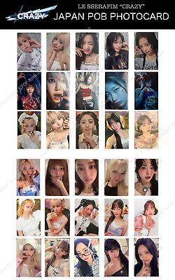 LE SSERAFIM CRAZY JAPAN STORE POB LUCKY DRAW PHOTOCARD LE SSERAFIM CRAZY JAPAN STORE POB LUCKY DRAW PHOTOCARD