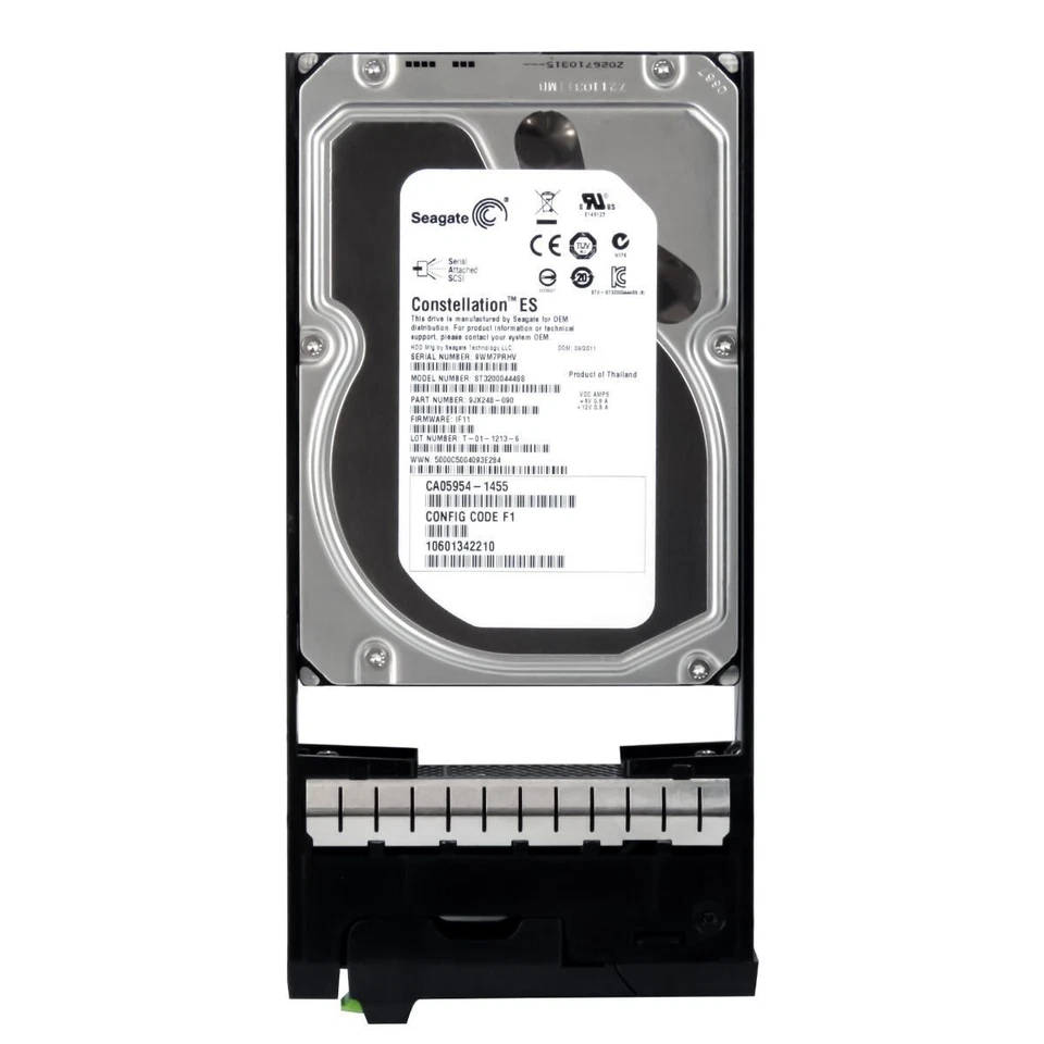 FESTPLATTE FUJITSU CA07339-E002 CA05954-1455 ST320004 2TB 7.2K 16MB SAS-2 3.5'' - Bild 3 von 3