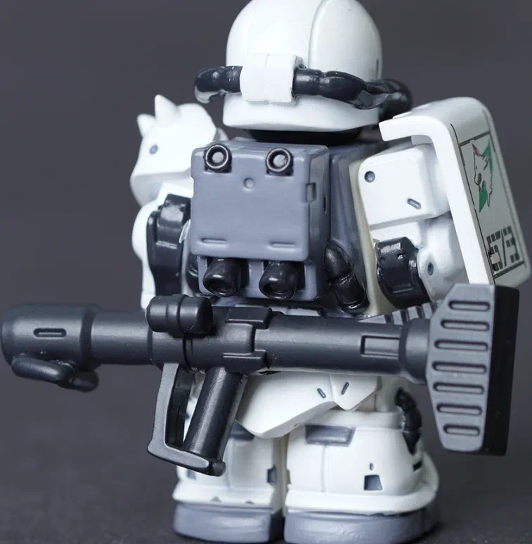 定制模制雕像配件 - 机动战士高达 Zaku — 第 3/4 张图片