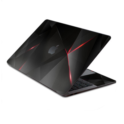 Skin Decal Wrap for MacBook Pro 13'' Retina Touch  black diamond