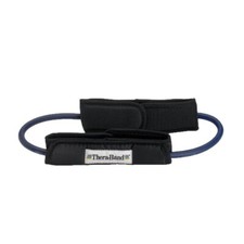 THERABAND Resistance Tubes, Professional Latex Elastic Blue - Extra Heavy