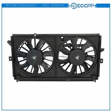 Radiator Condenser Cooling Fan Assembly For 2000-2003 Chevrolet Monte Carlo