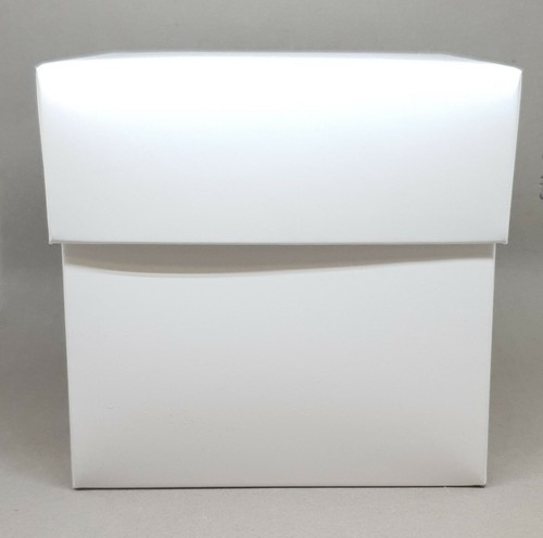 Block Colour Gift Box & Lid Square Rectangle Matte Laminate Gloss, Choose Colour - Picture 135 of 143