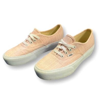 Van s Woman s Platform Bella Rose Sneakers Size 8.5