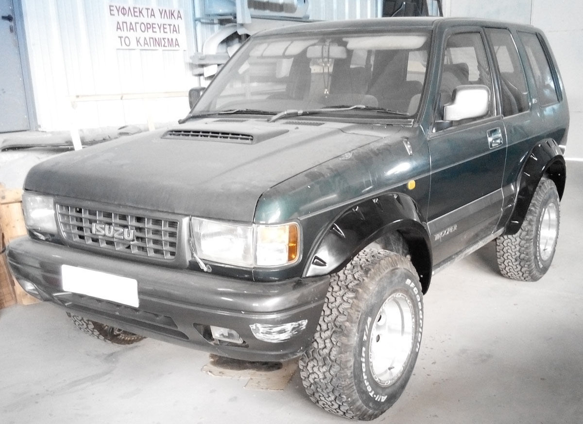 Fender flares wheel arches for ISUZU TROOPER/BIGHORN/HOLDEN JACKAROO 2