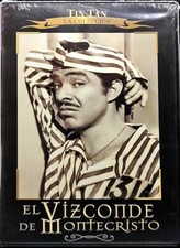 El Vizconde de Montecristo  (1954, DVD) Germán Valdés 'Tin Tan', Ana Bertha Lepe