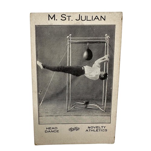 RPPC M ST JULIAN HEADDANCE NOVELTY ATHLETICS DEVELOPING EXERCISES