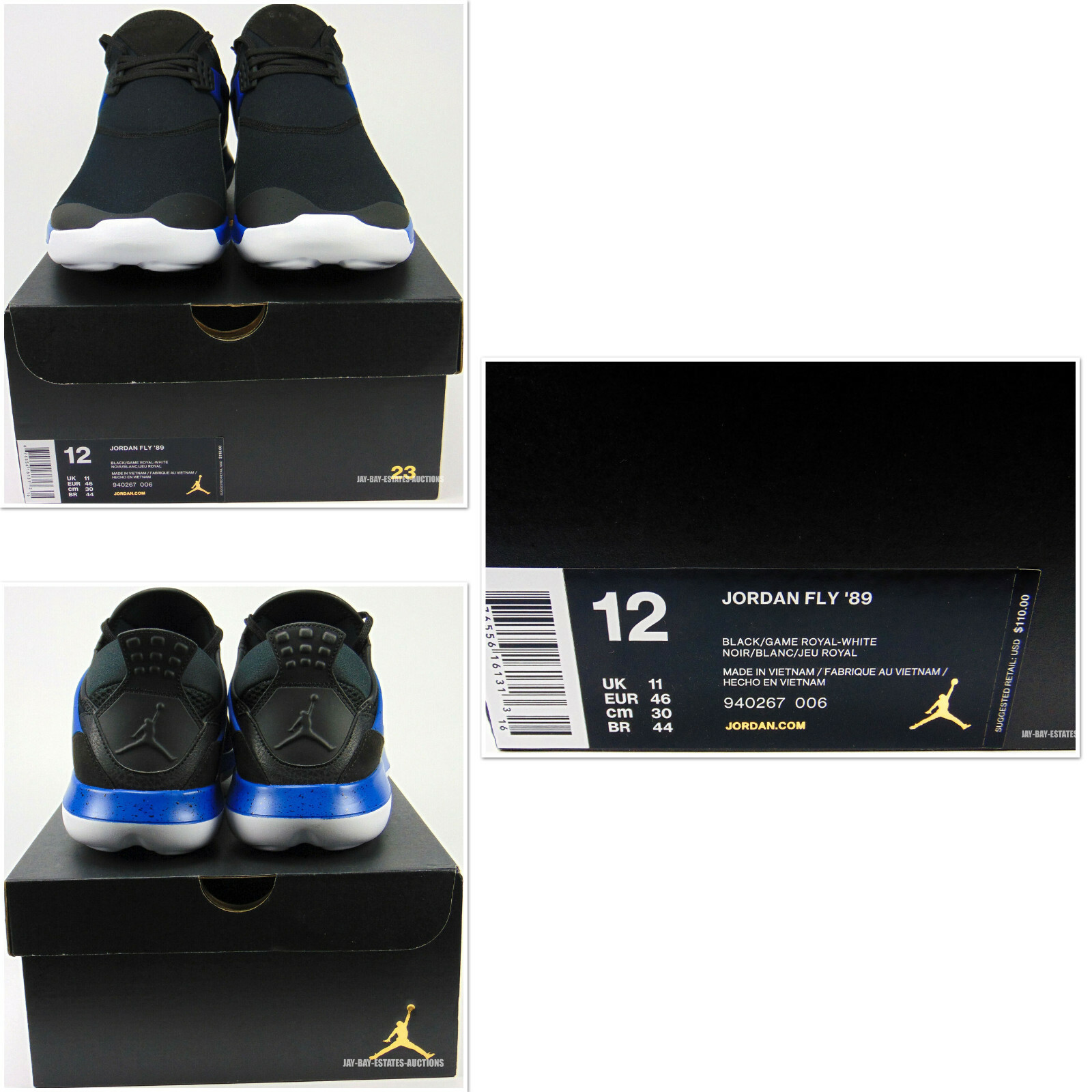 jordan flight 89 black game royal